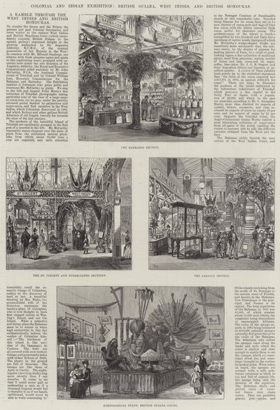 Colonial and Indian Exhibition, British Guiana, West Indies, and British Honduras by Frank Watkins